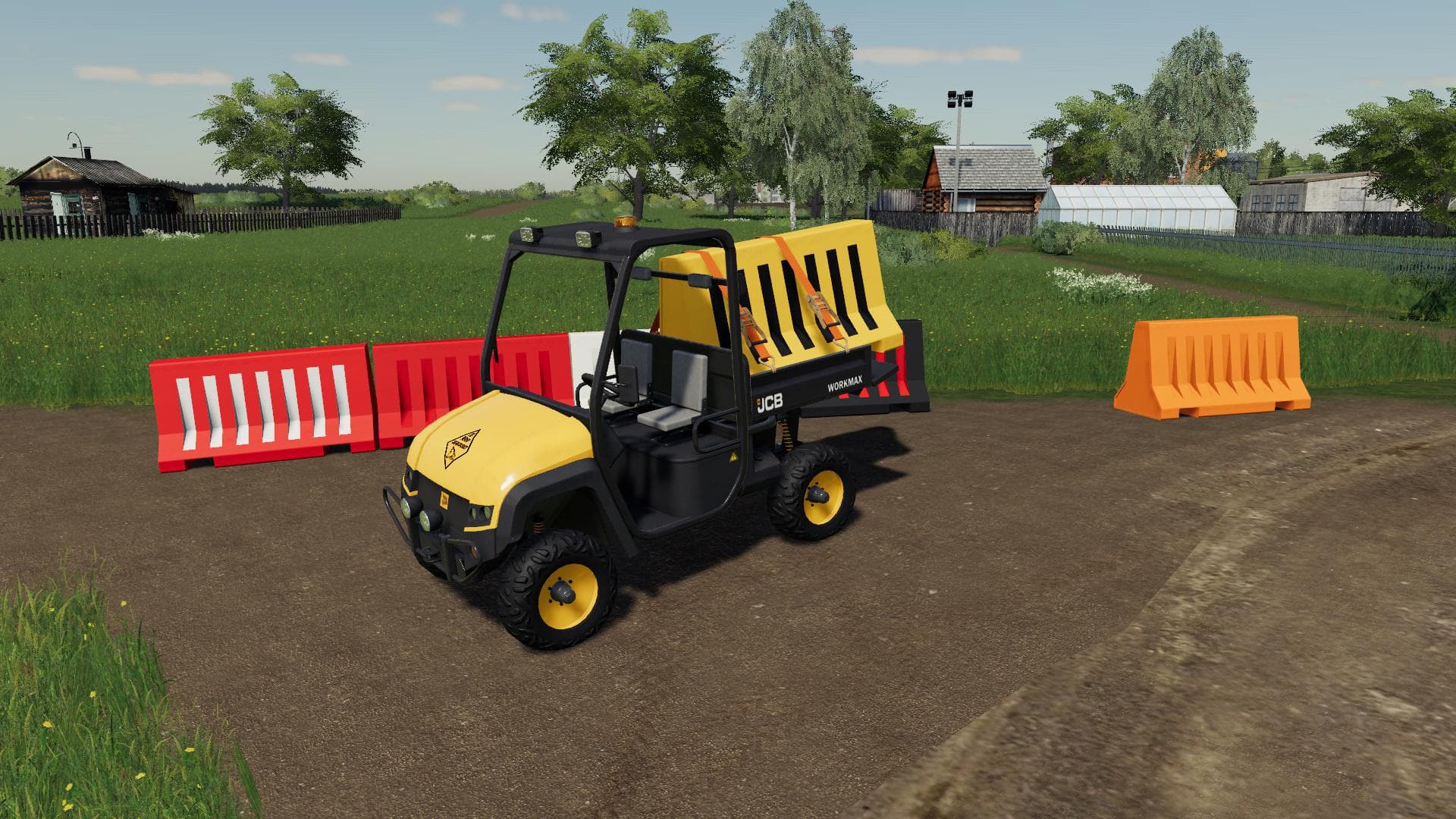 PLASTIC ROAD BARRIER