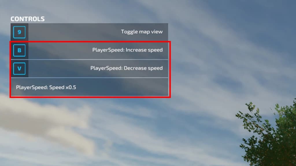 PLAYER SPEED
