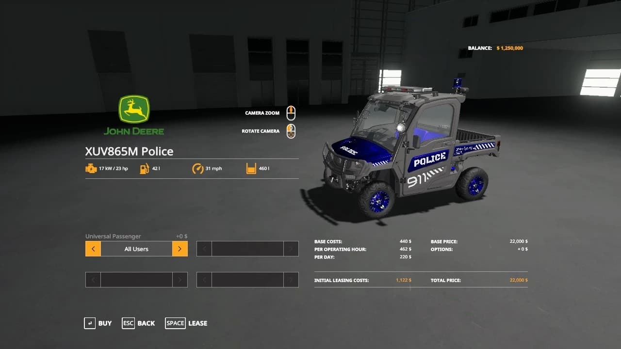 POLICE GATOR XUV865M 3