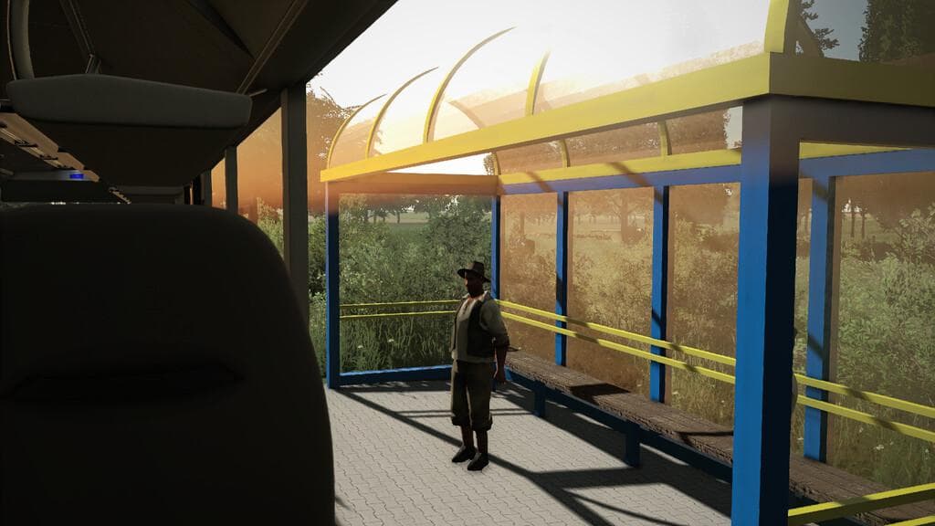 POLISH BUS STOP (PREFAB) 2