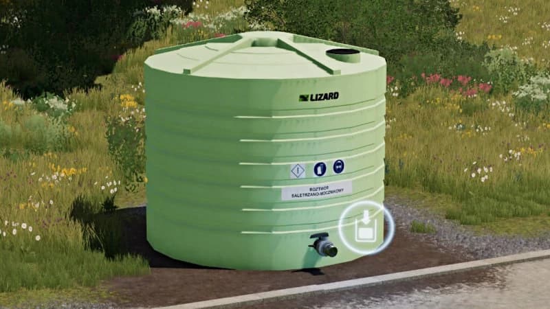 POLISH FERTILIZER TANK