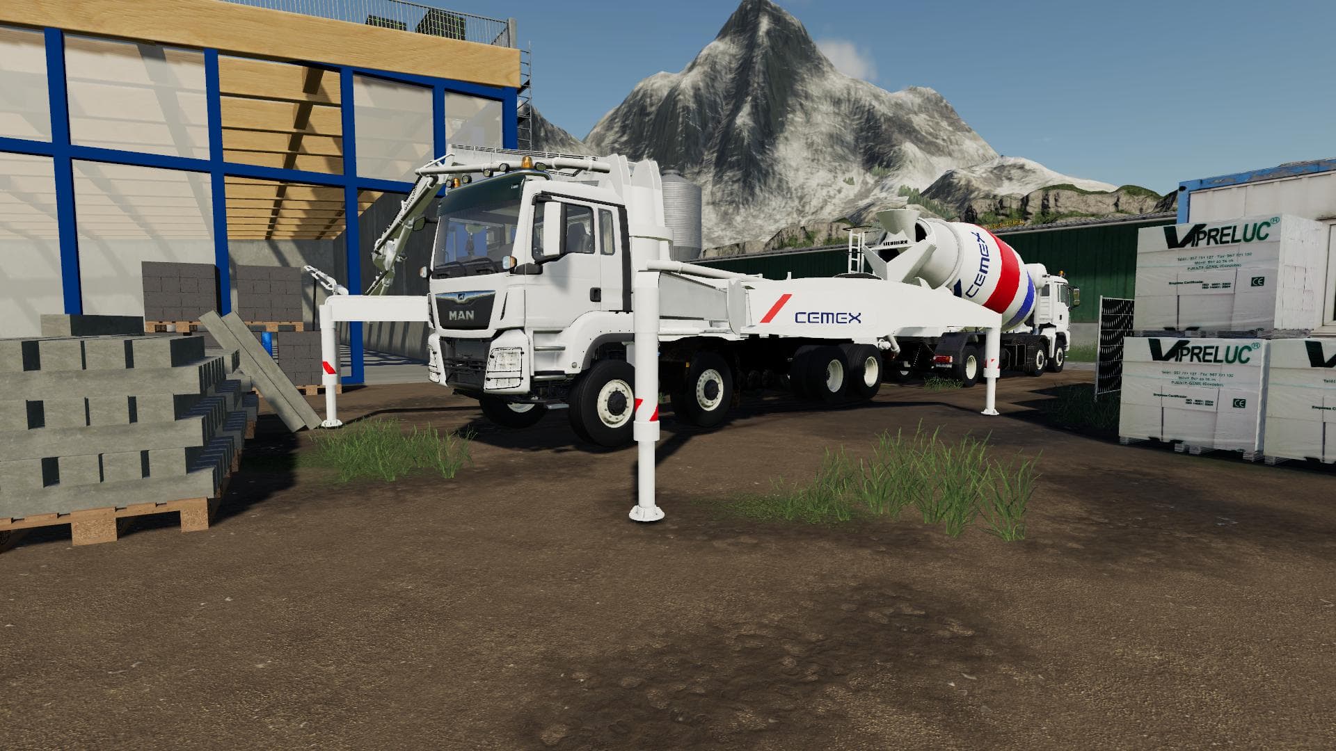 POMPE A BETON CEMEX (CONCRETE PUMP CEMEX) 2