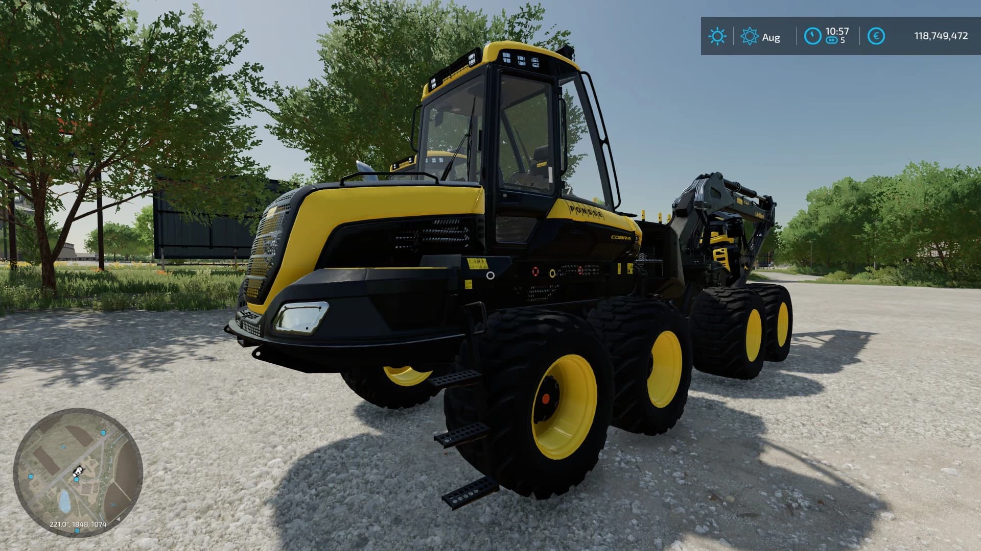 PONSSE BISON AND COBRA 2