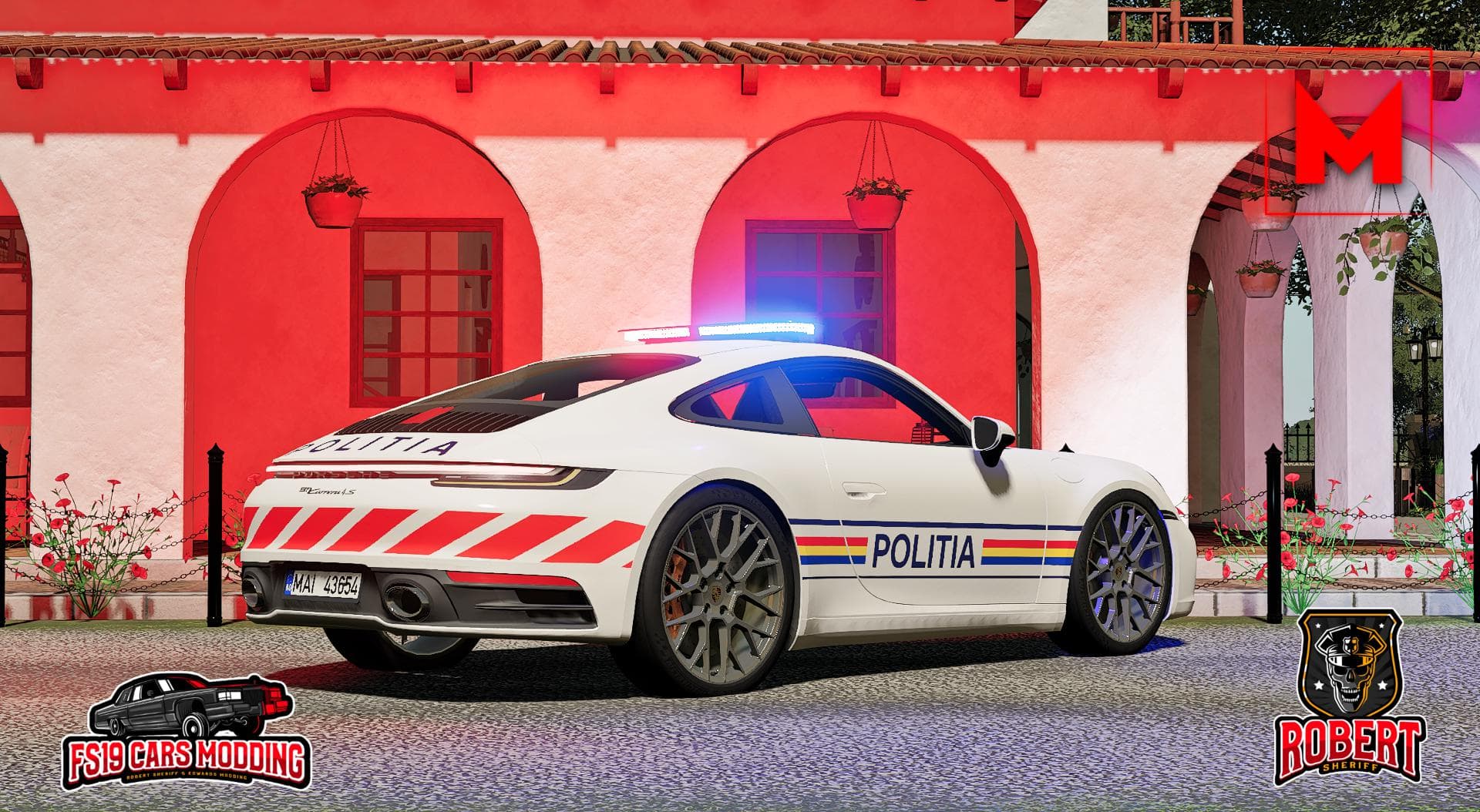 PORSCHE CARRERA4S POLITIA