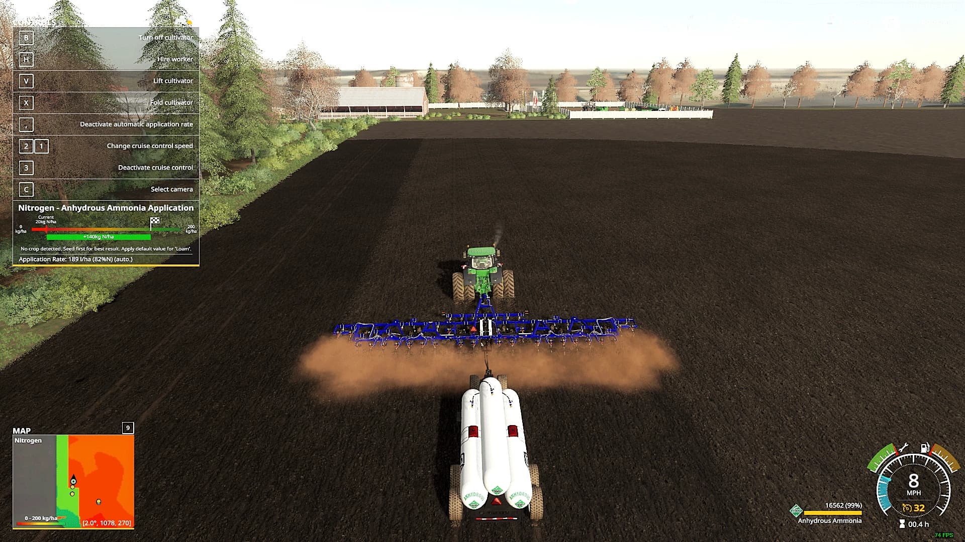PRECISION FARMING (ANHYDROUS AMMONIA READY)