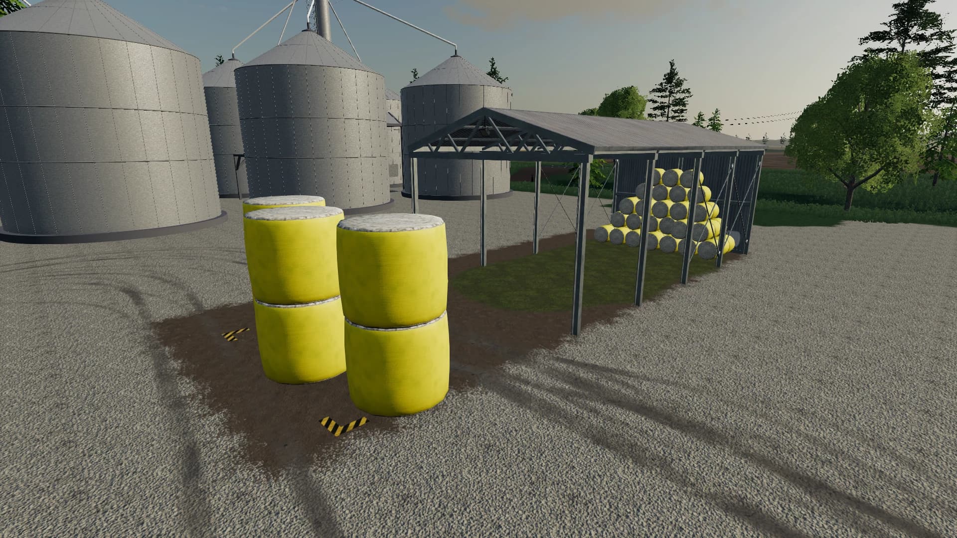 PSM XXL ROUNDCOTTON BALESHED 5