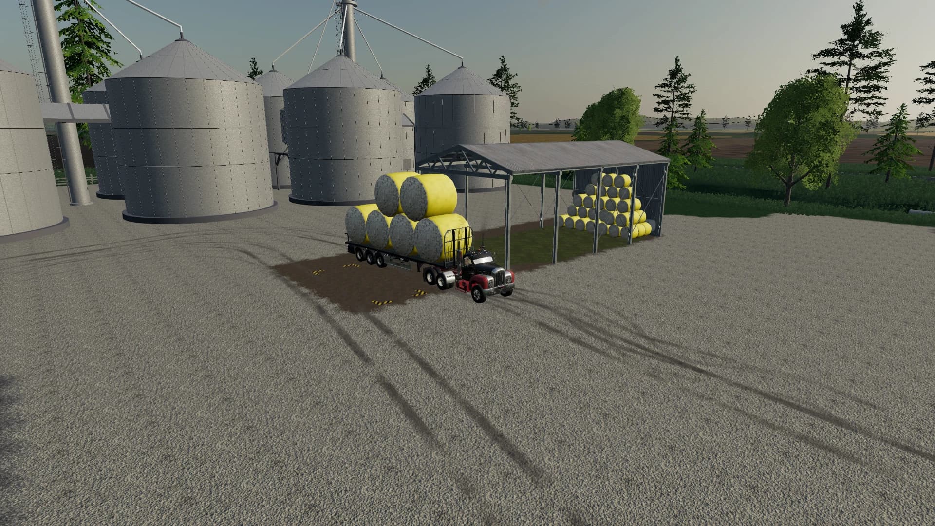 PSM XXL ROUNDCOTTON BALESHED 3
