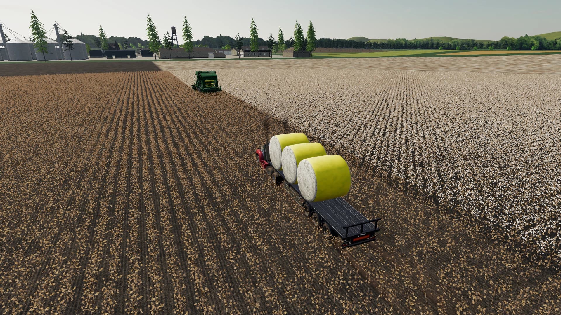 PSM XXL ROUNDCOTTON BALESHED 2