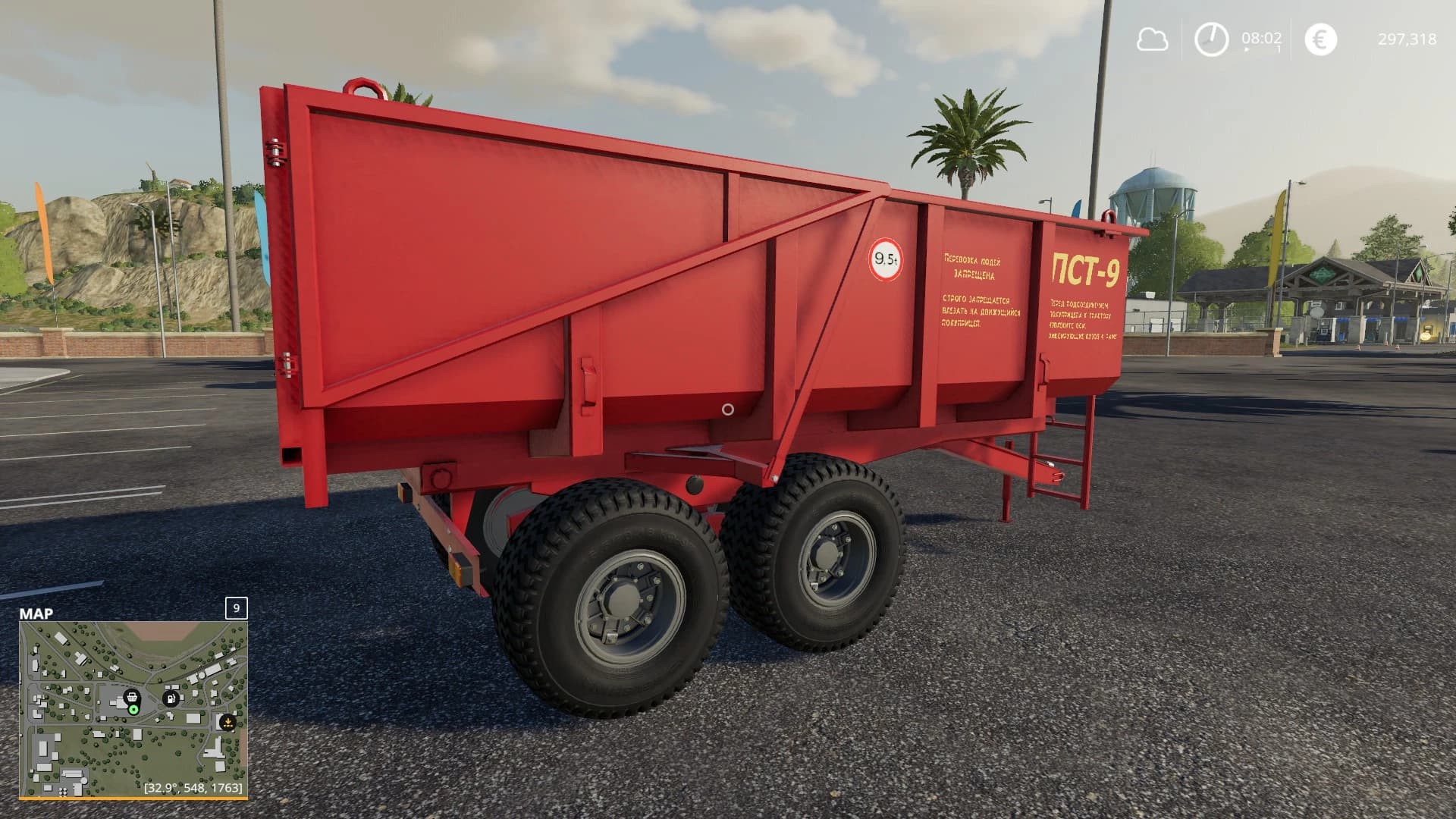 DUMP TRAILER PST-9 4