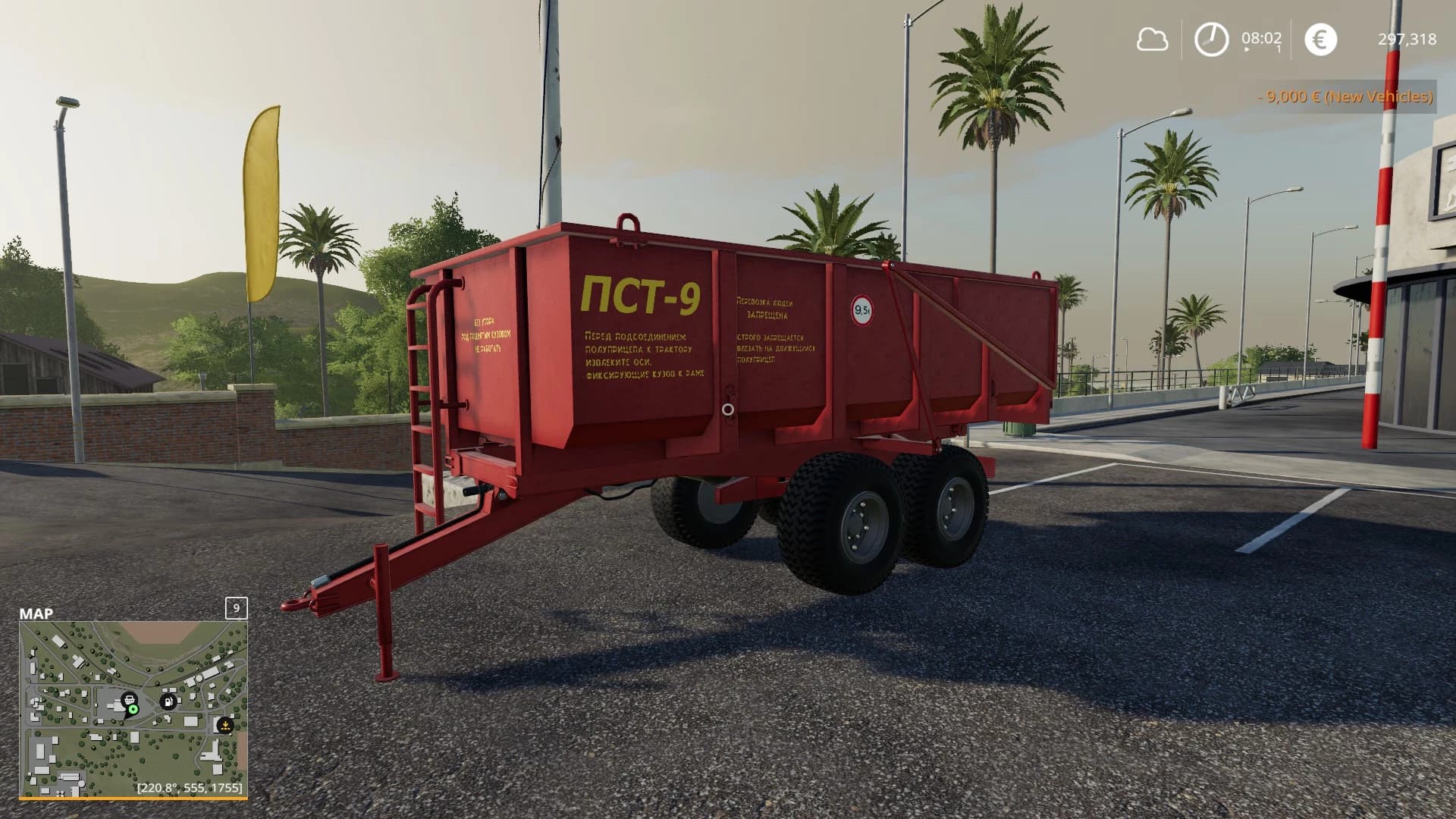 DUMP TRAILER PST-9 2