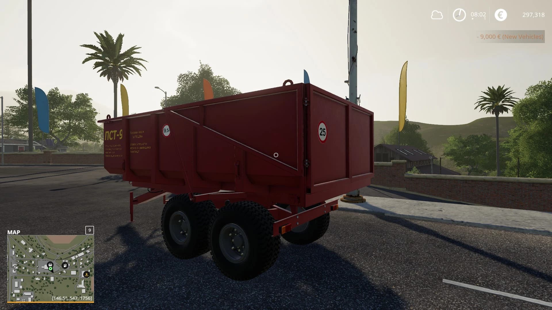 DUMP TRAILER PST-9