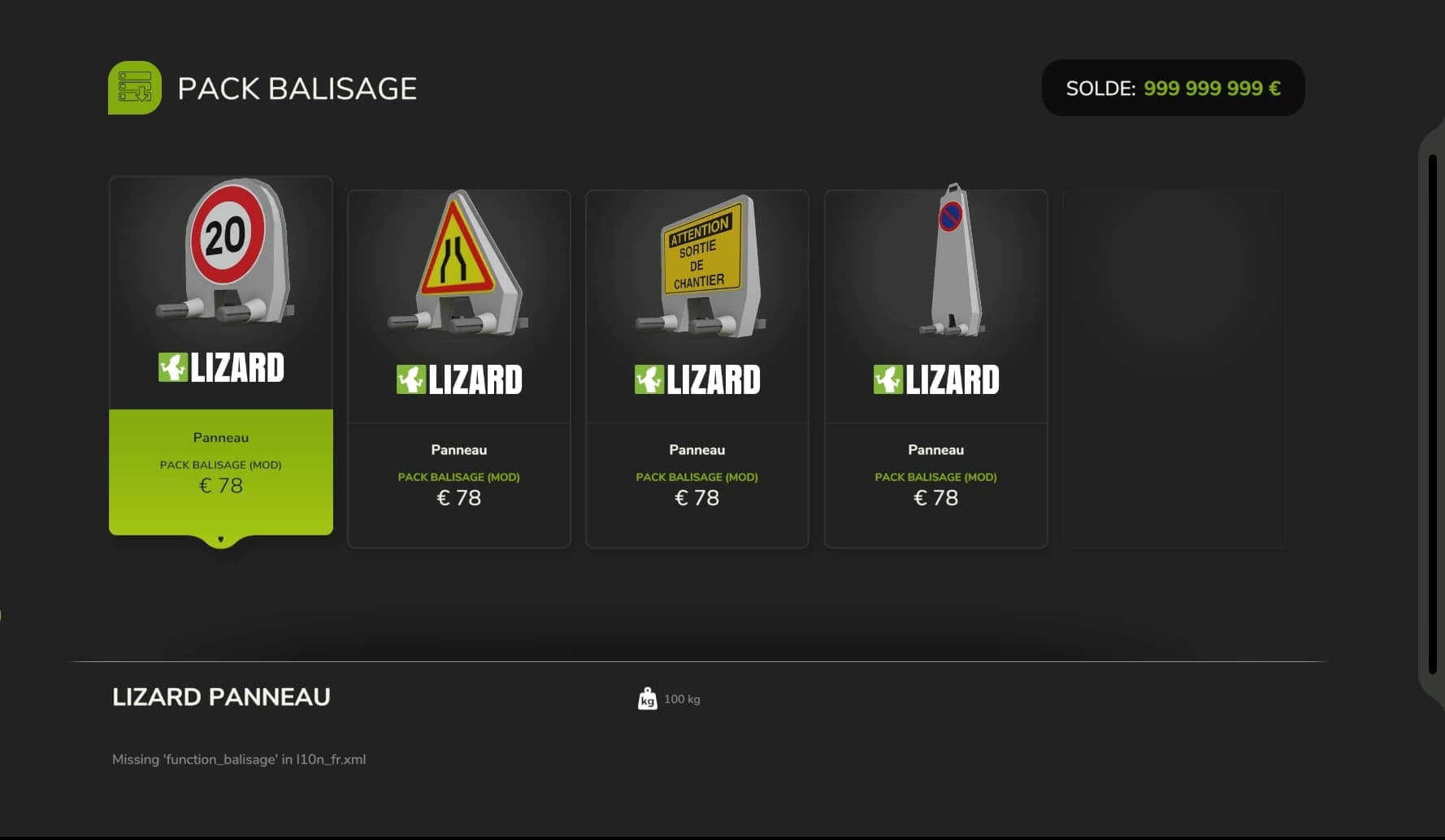 Plastic Sign Pack