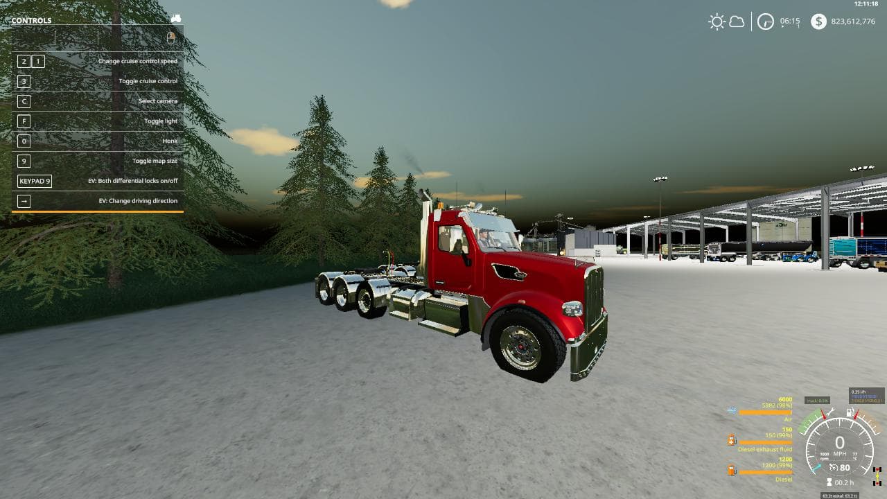 Pete 567 Heavy Haul