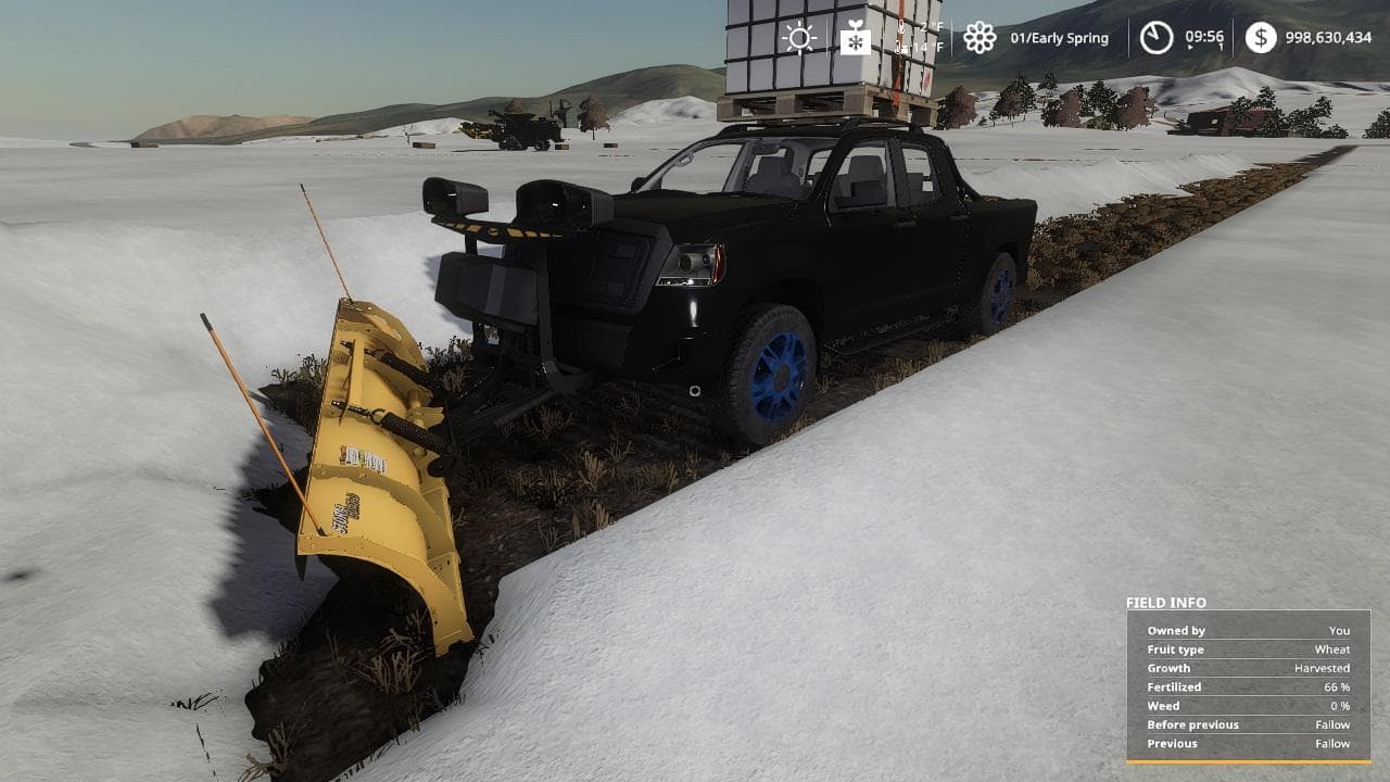 Pickup 2014 snow plow 5
