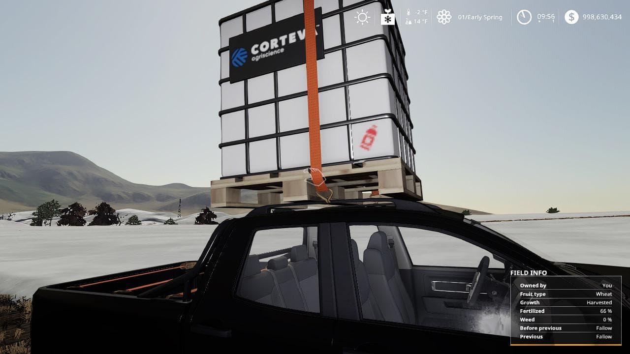 Pickup 2014 snow plow 2