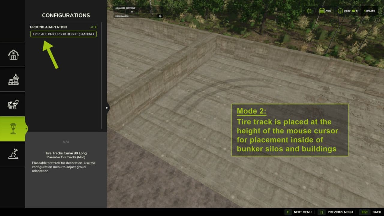 Placeable Tire Tracks 4