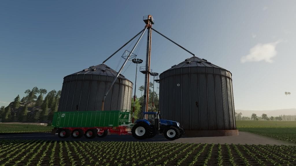 Placeable Farm Silo 2