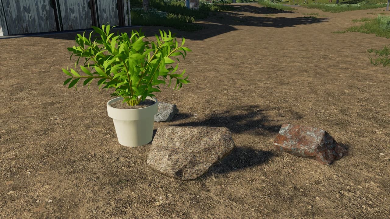 Placeable Flowerpots &amp; Rocks 2