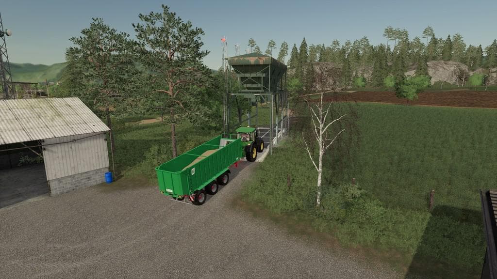 Placeable Steel Silo 3