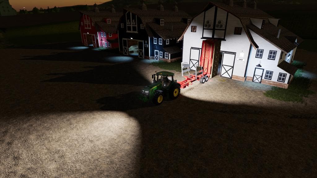 Placeable Straw Barn