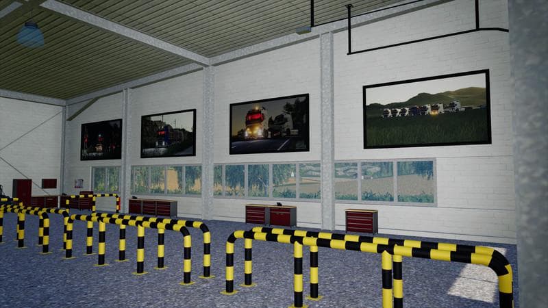 Placeable Volvo hall