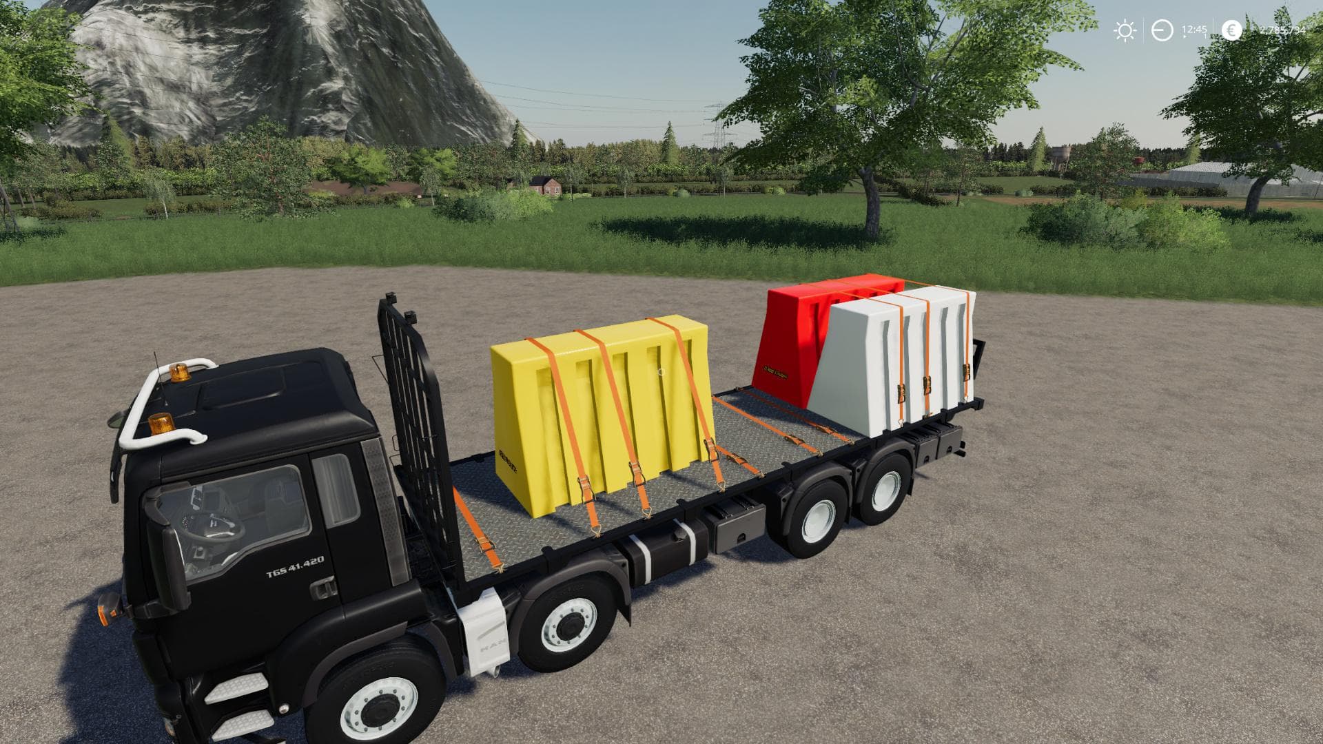 Plastic Road Barrier Pack 5