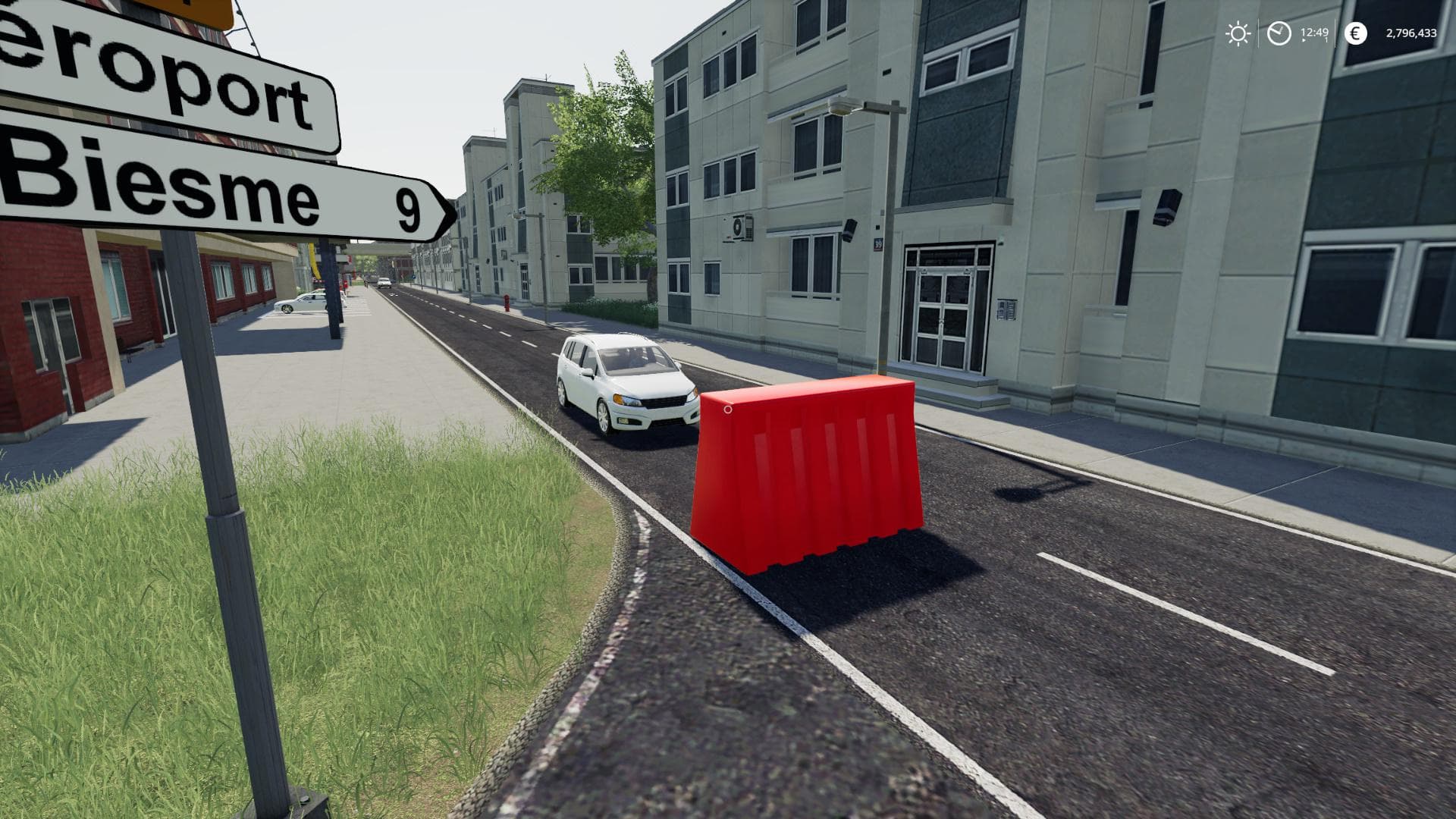 Plastic Road Barrier Pack 2