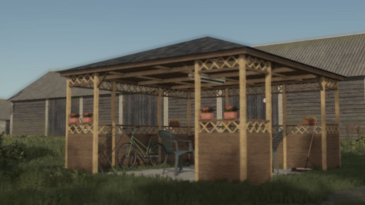 Polish-style gazebo