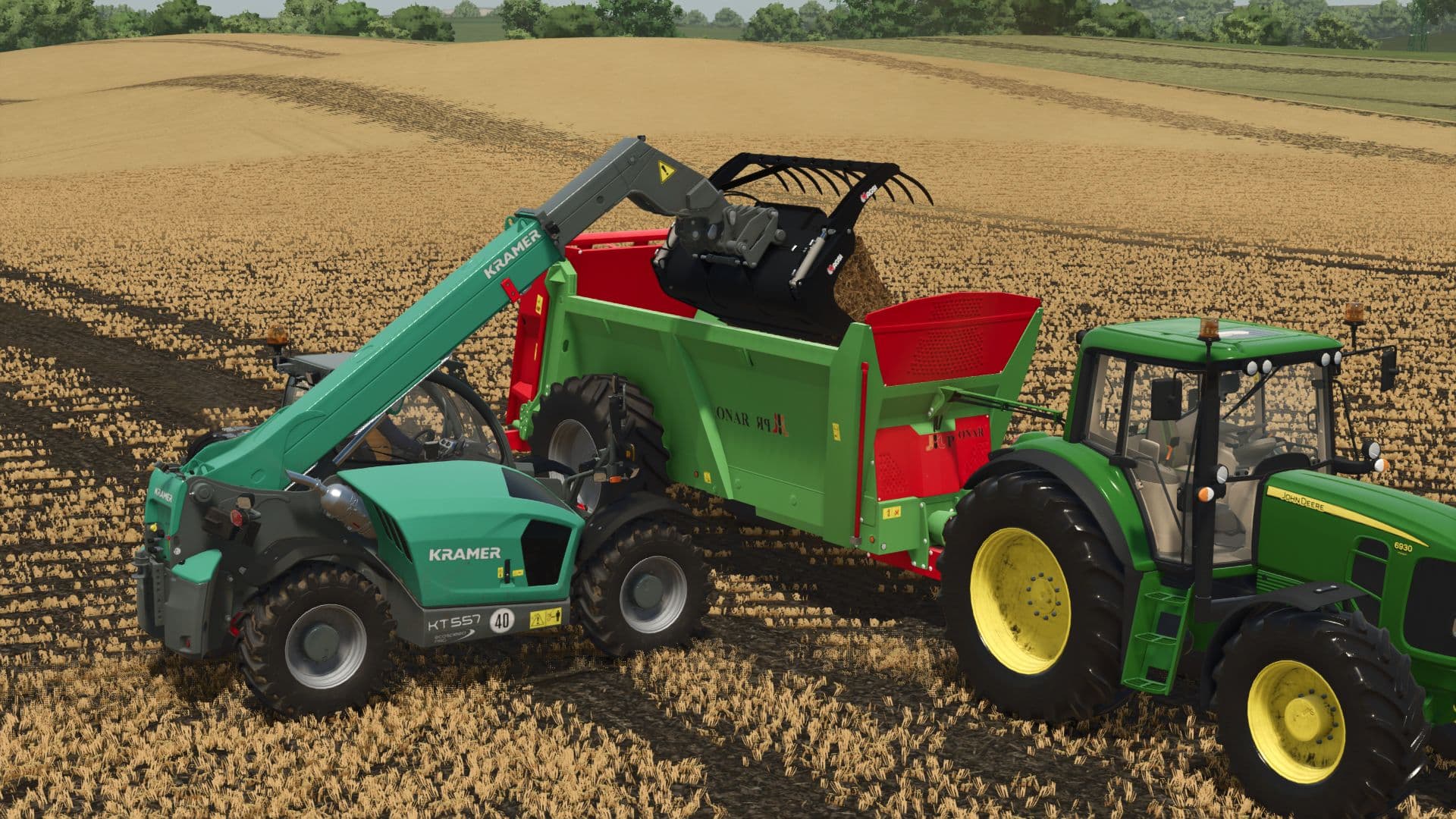 Pronar manure spreader 2