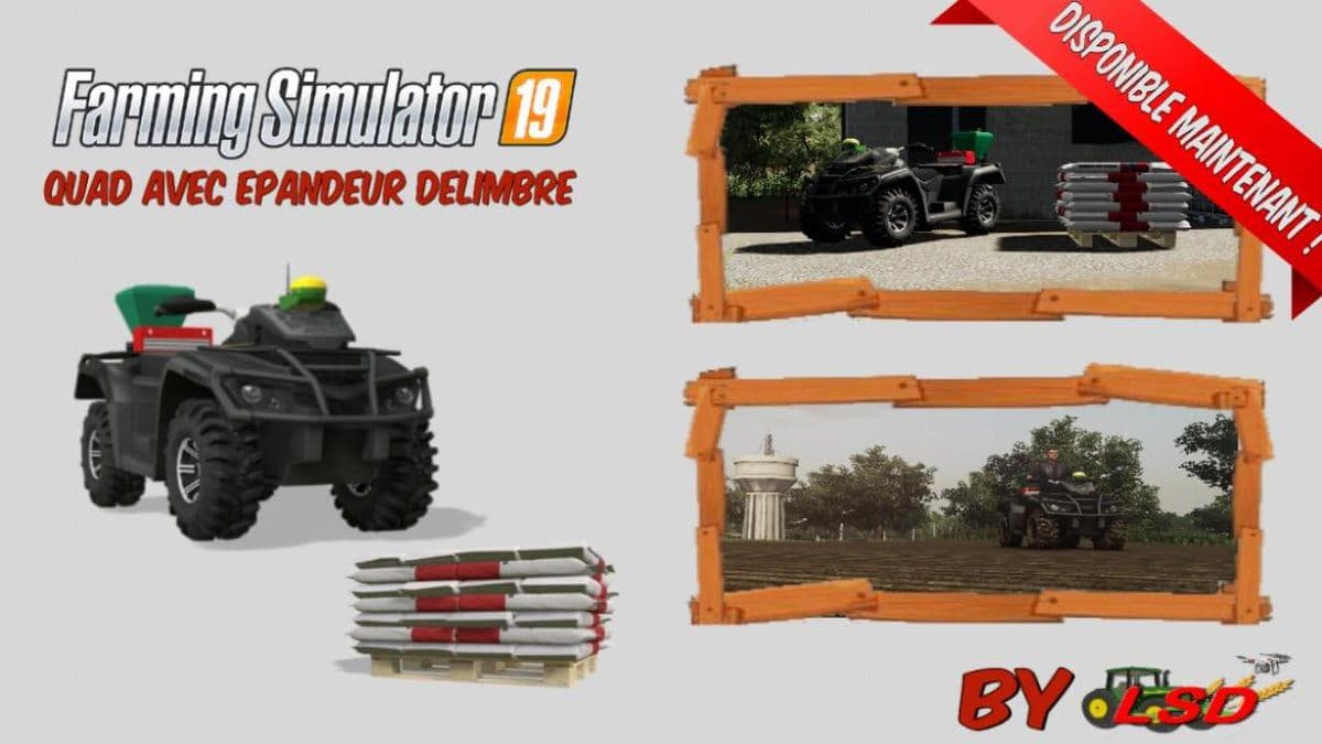 QUAD WITH DELIMBRE SPREADER 5