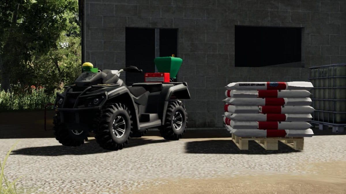 QUAD WITH DELIMBRE SPREADER 4