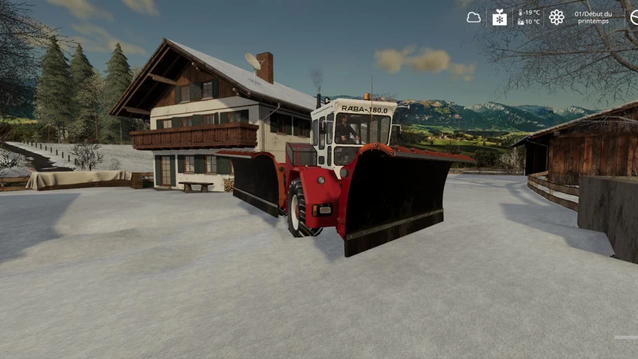 RABA 180 SNOW PLOW 4