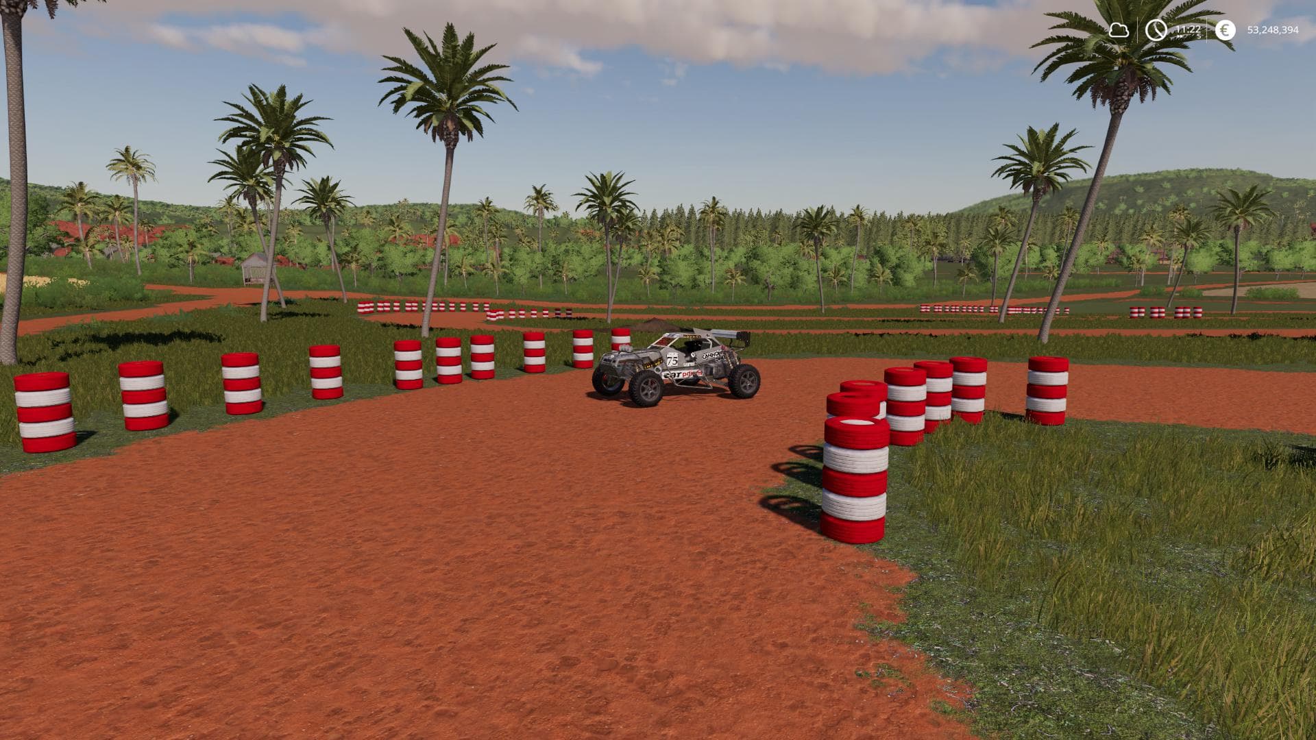 RACETRACK TIRE PILE 3