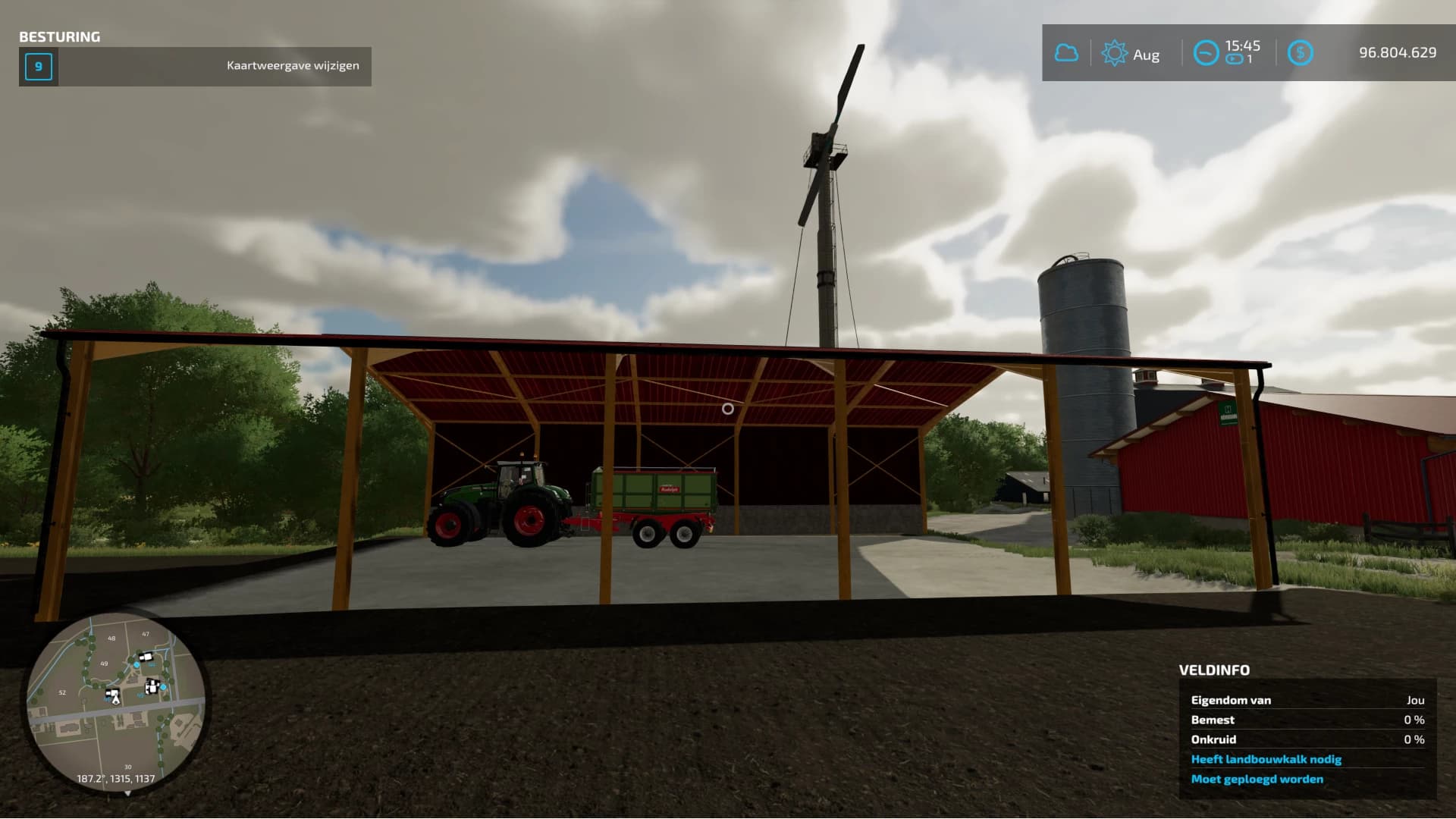RED METAL SHED 3
