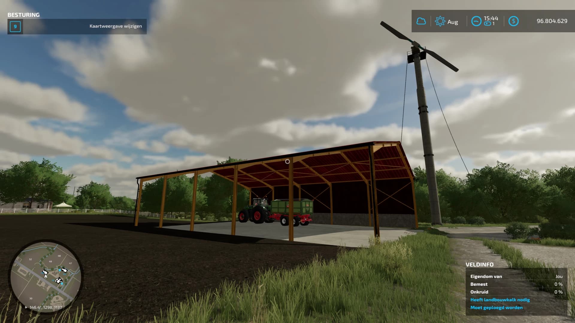 RED METAL SHED 2