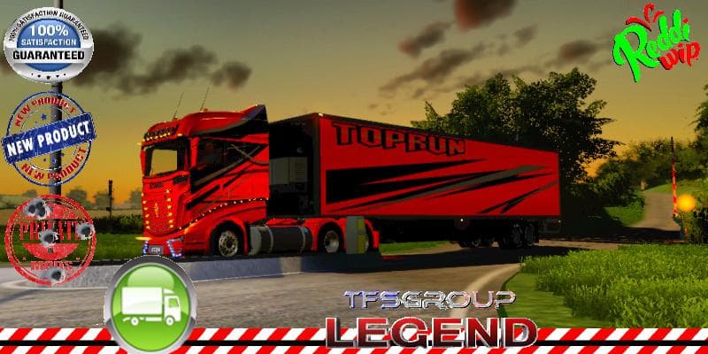 REFRIGERATED TRAILER TOPRUN 4