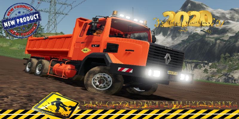 RENAULT C280 6X4 COLAS 5