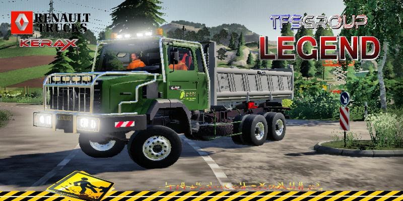 RENAULT C280 6X4 KERAX 5
