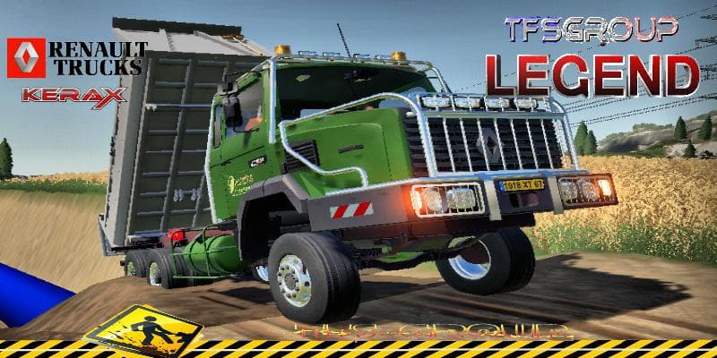 RENAULT C280 6X4 KERAX 3