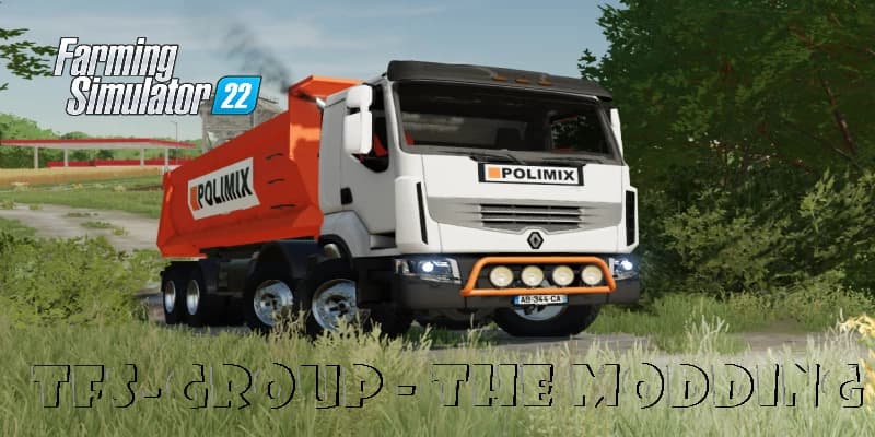 RENAULT LANDER 8X4 BENNE 2