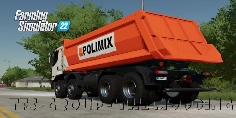 RENAULT LANDER 8X4 BENNE 4