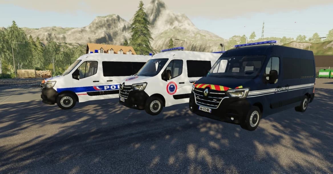 RENAULT MASTER 4 GENDARME / PENITENTIARY / POLICE 2
