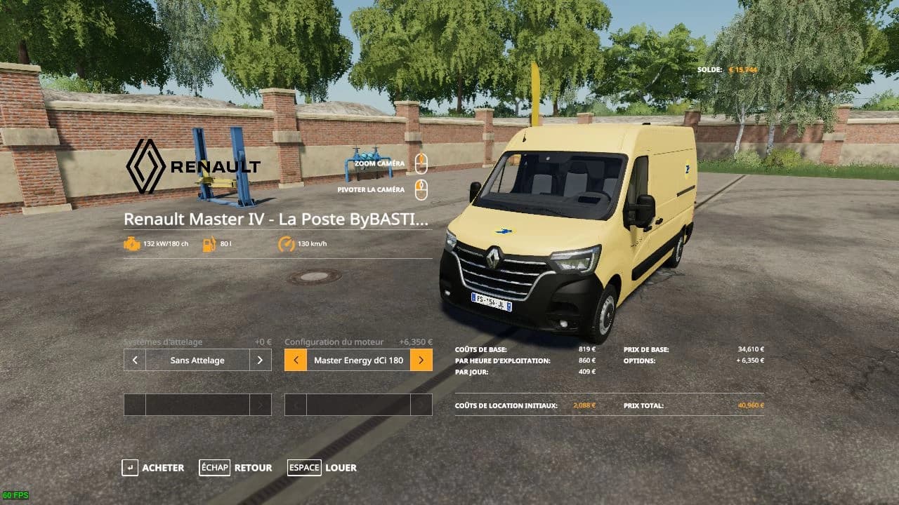 RENAULT MASTER IV LA POSTE 5