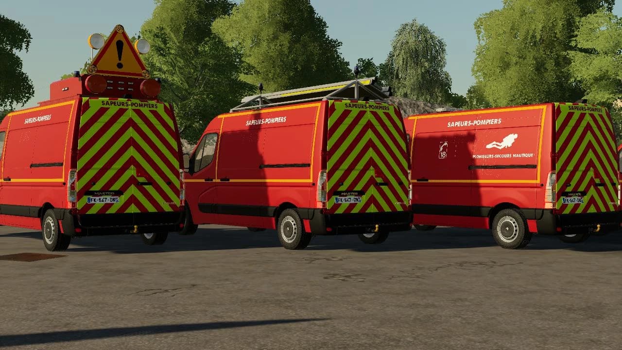 RENAULT MASTER IV POMPIERS