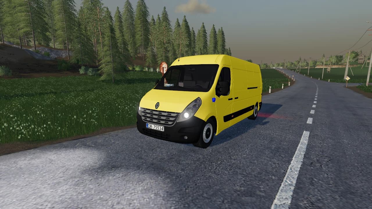 RENAULT MASTER - WERSJA CYWILNA