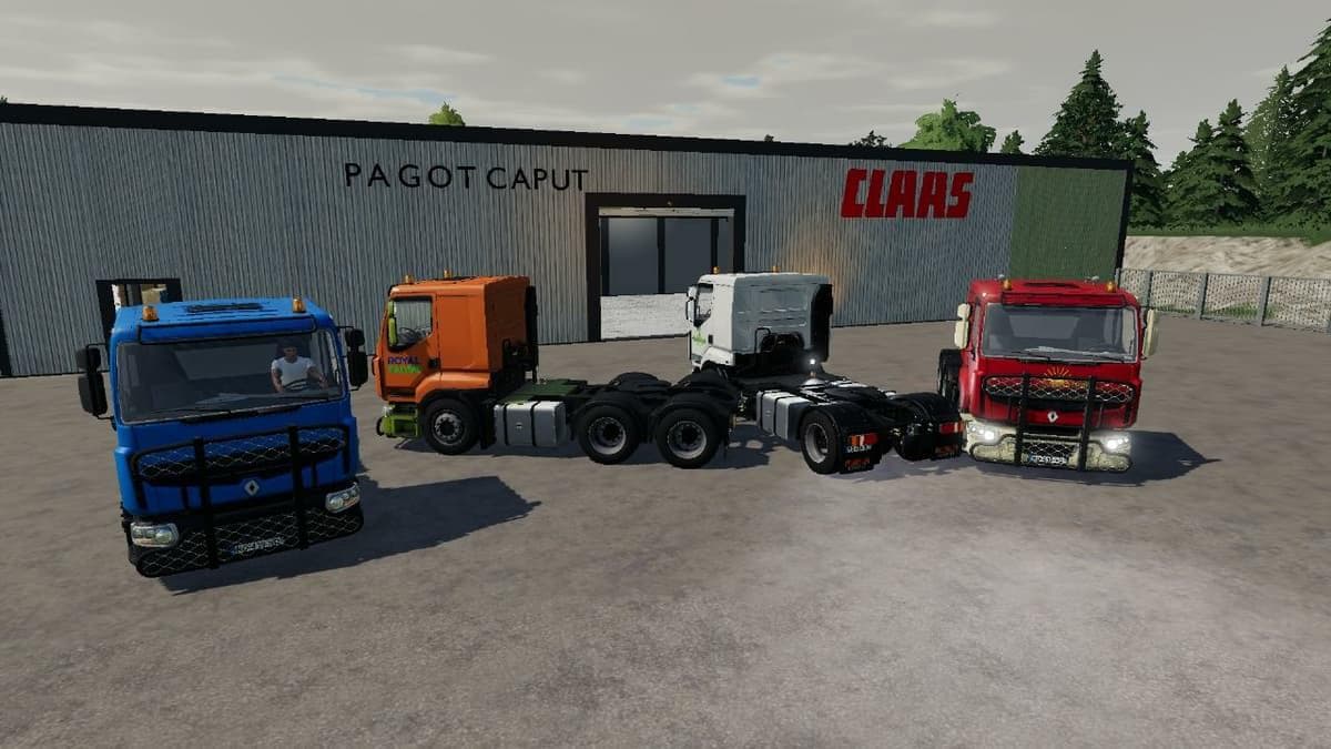 RENAULT PACK 4X2 ET 4X6 4