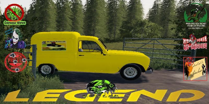 RENAULT 4 F4 BANANIA 4