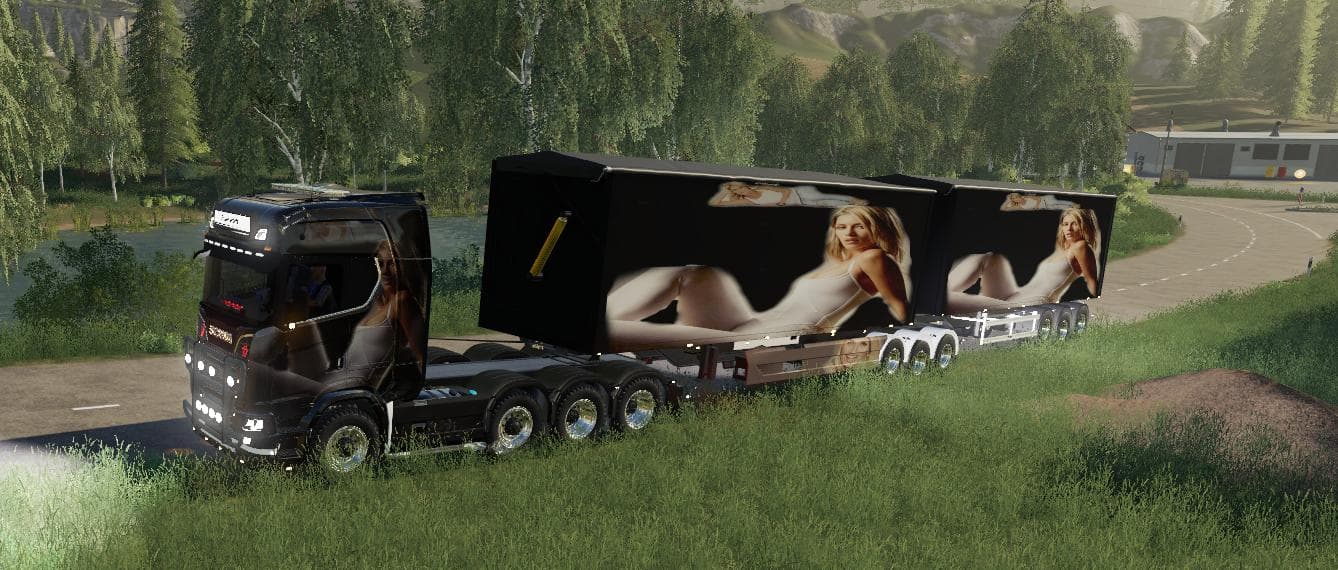 ROADTRAIN SEMI WOODCHIPS 5