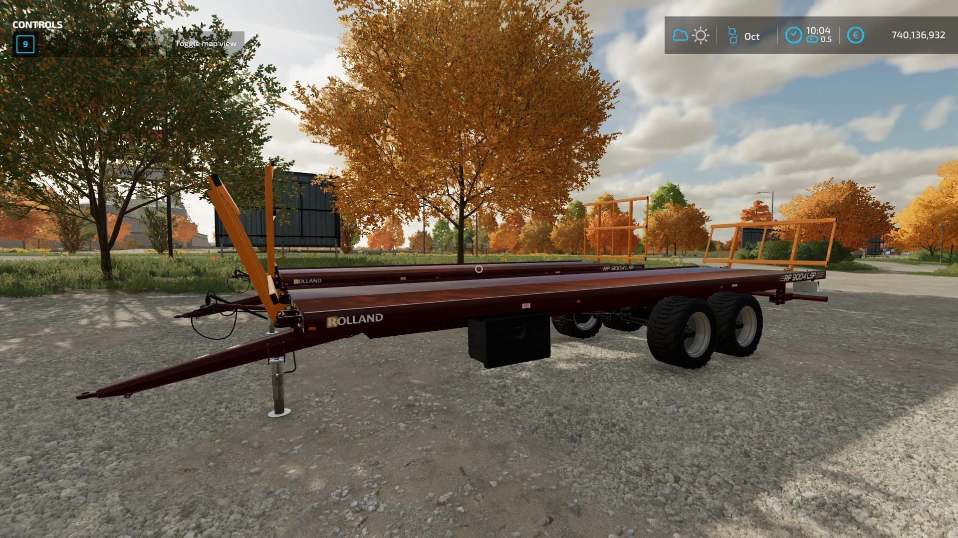 ROLLAND 9004 BALETRAILER