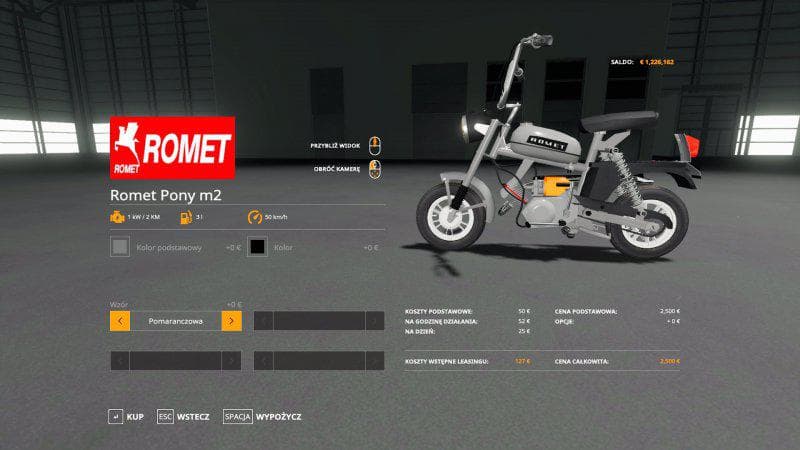 ROMET PONY M2 UDIM MULTICOLOR 4
